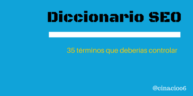 Diccionario palabras SEO