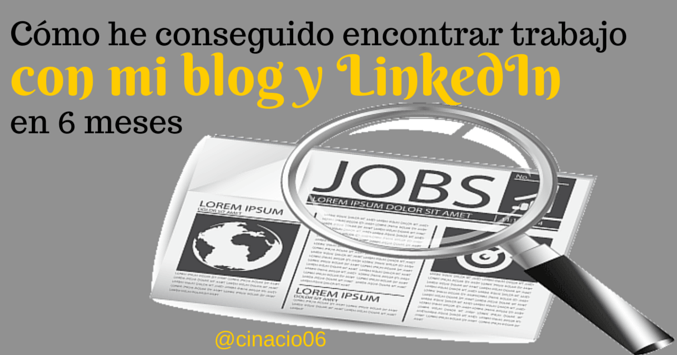 cómo encontrar trabajo con mi blog