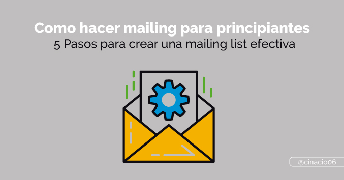 como hacer un buen mailing para principiantes