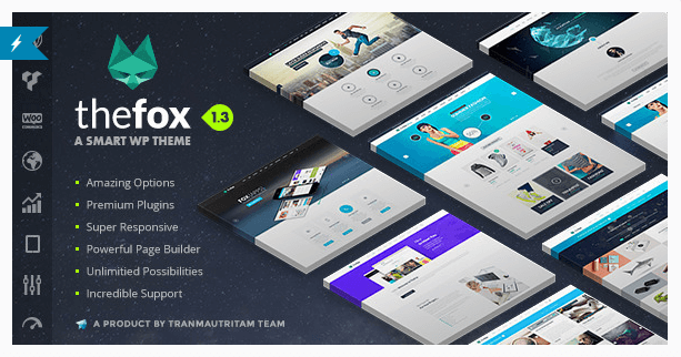 The Fox temas wordpress