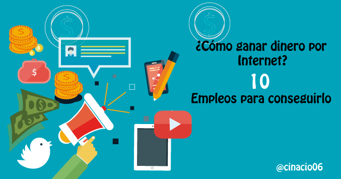 10 empleos para ganar dinero por internet