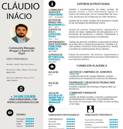 ejemplo de plantillas para hacer un buen curriculum 2020