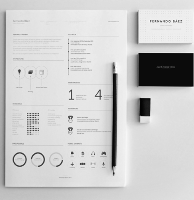 ejemplos de curriculum vitae creativos