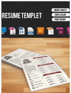 ejemplos de plantillas curriculum retro