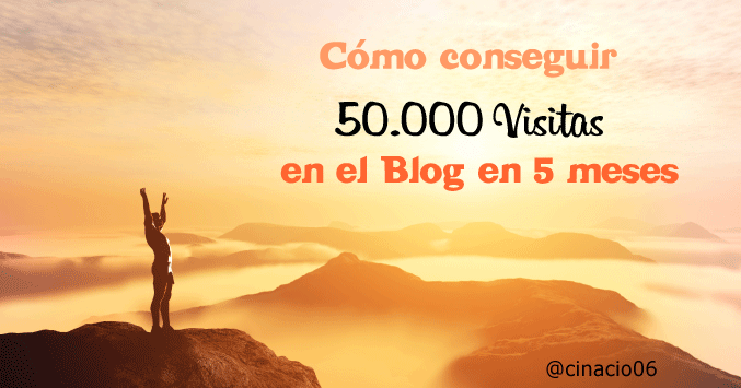 como conseguir 50.000 visitas en 5 meses