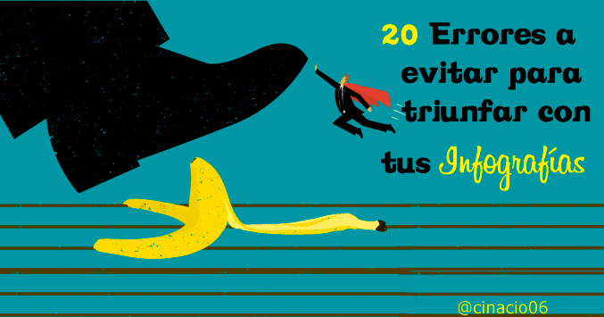 errores a evitar a la hora de crear infografias