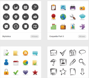 pagina de iconos gratis