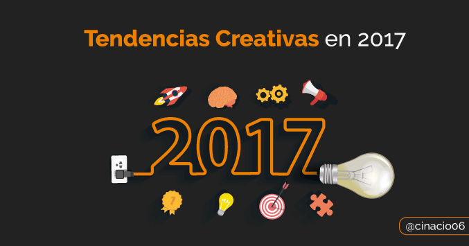 tendencias creativas 2017 por shutterstock