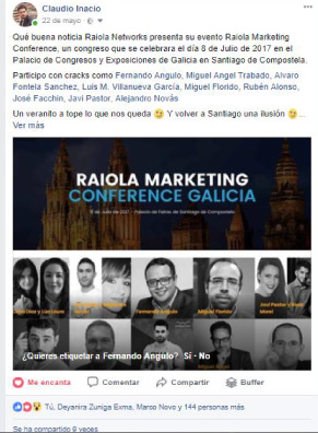 como hacer networking online, etiquetar