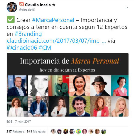 ejemplo de post colaborativo