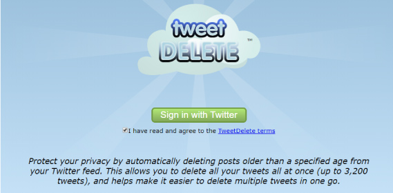 TweetDelete herramienta para borrar tweets viejos