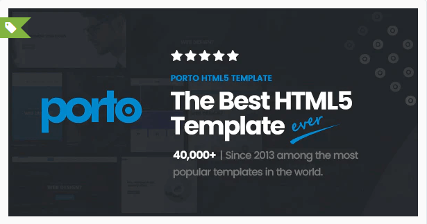 Porto mejor plantilla HTML 5