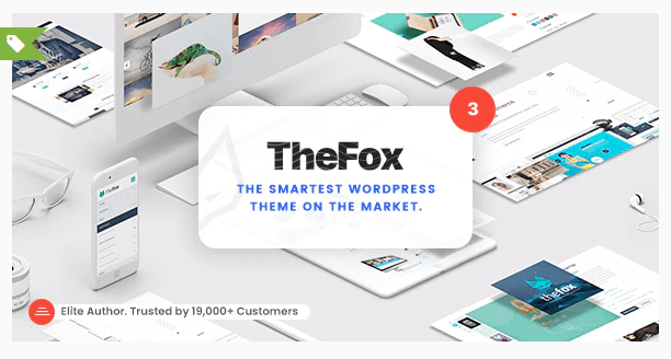 The Fox theme wordpress