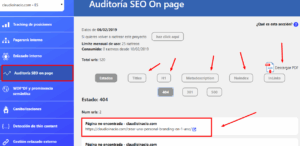DinoRANK para Auditoría SEO On Page 2019