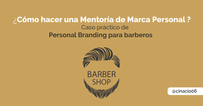 Mentoria de marca personal para barberos y peluqueros