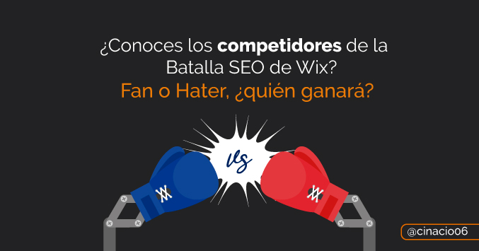 SEO de Wix los competidores 2019