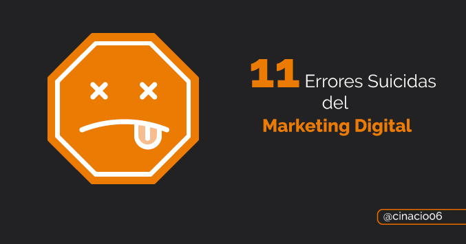 Errores de marketing digital que deberías evitar