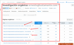 ejemplo de contenidos para alcanzar una meta