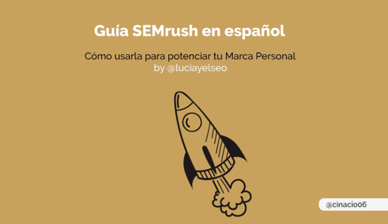 Guía SEMrush gratis en español para tu marca personal