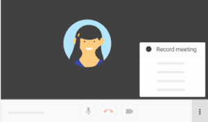 Cómo grabar en Meet