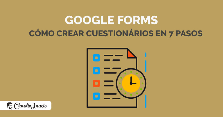 Como crear cuestionarios con Google Forms