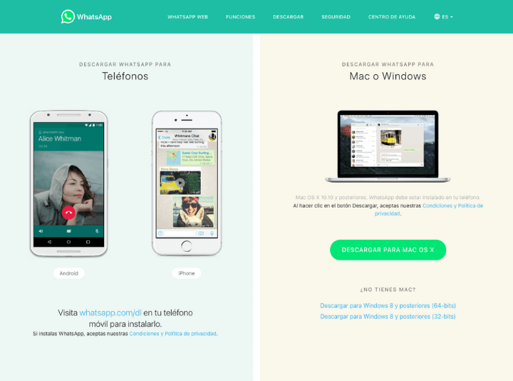 pasos para saber como descargar programa de whatsapp web