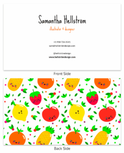 ejemplos de tarjetas de presentación