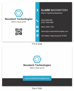 tarjeta de visita ejemplo