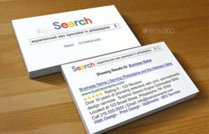 ejemplo de carta de visita buscadores