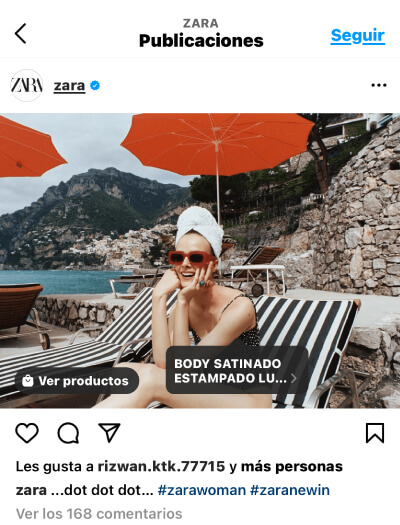 Como ver los precios en Instagram shopping