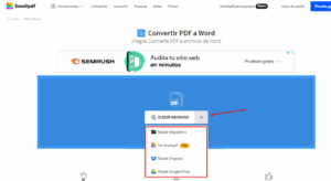 Convertir PDF a Word Gratis