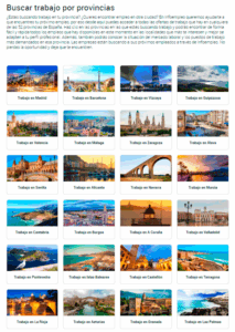 buscar empleo por provincia
