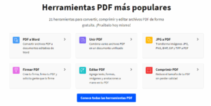 herramientas populares del convertidor de word a pdf 