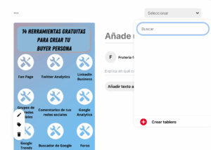 crear tablero en pinterest