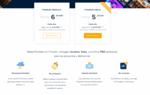 precios freepik uso comercial