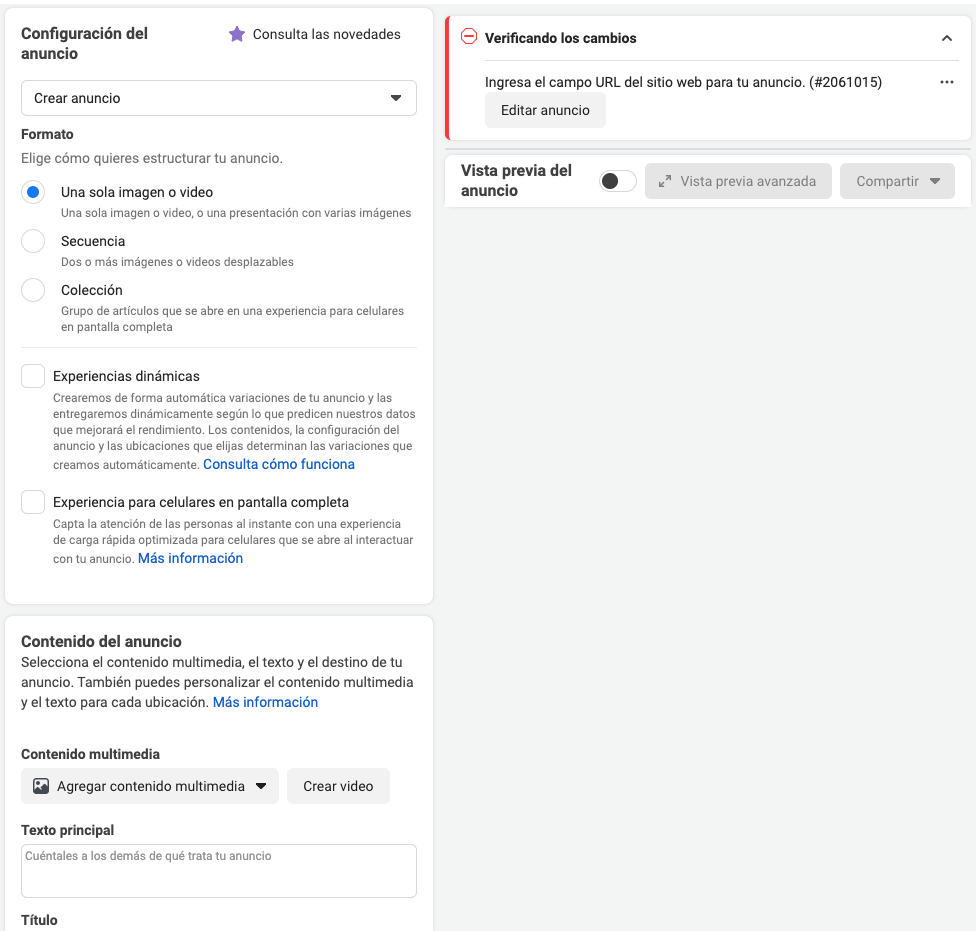 como anunciarte en facebook