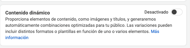 como crear contenido dinamico en fb