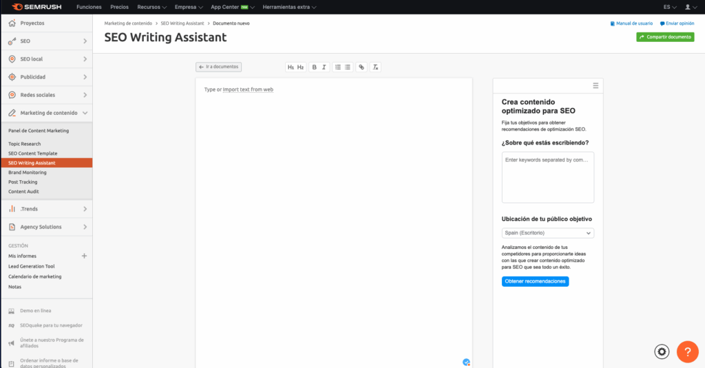 introducion a seo writing assistant.