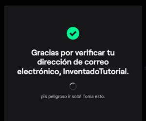 verificar cuenta