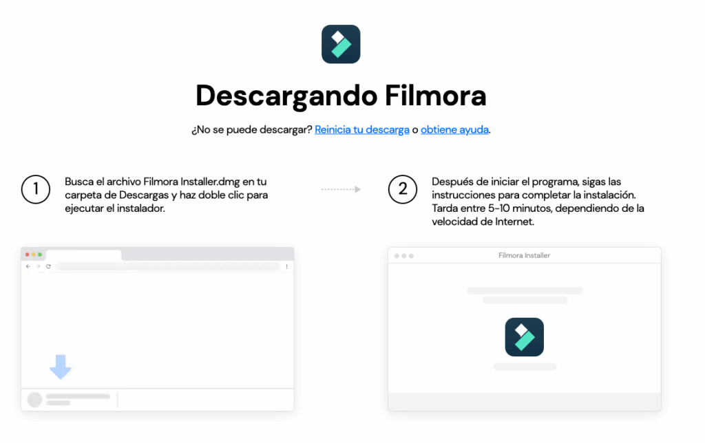 como descargar filmora para windows o mac