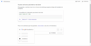 academic google mi biblioteca