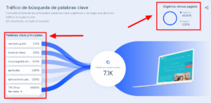 tipo de tráfico orgánico