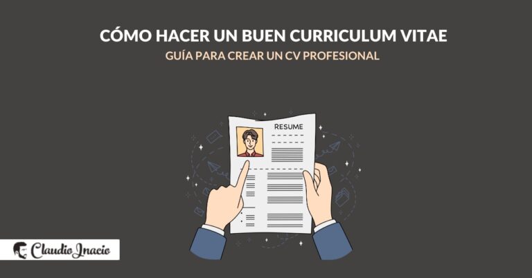 Cómo hacer un buen curriculum 2024