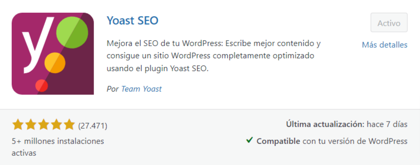 seo yoast plugin gratis wordpress