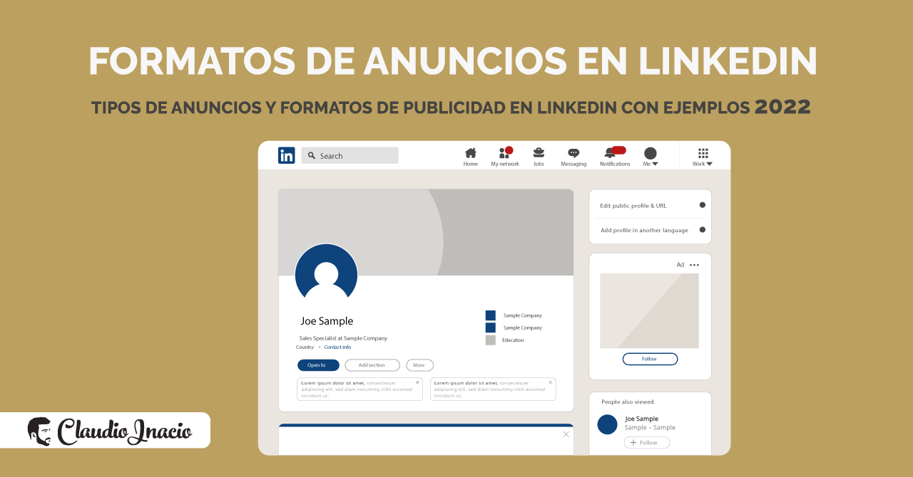 Formatos anuncios LinkedIn 2022