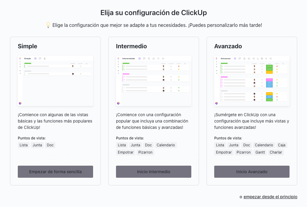 6ELIGE TU PLANTILLA DE CLICKUP