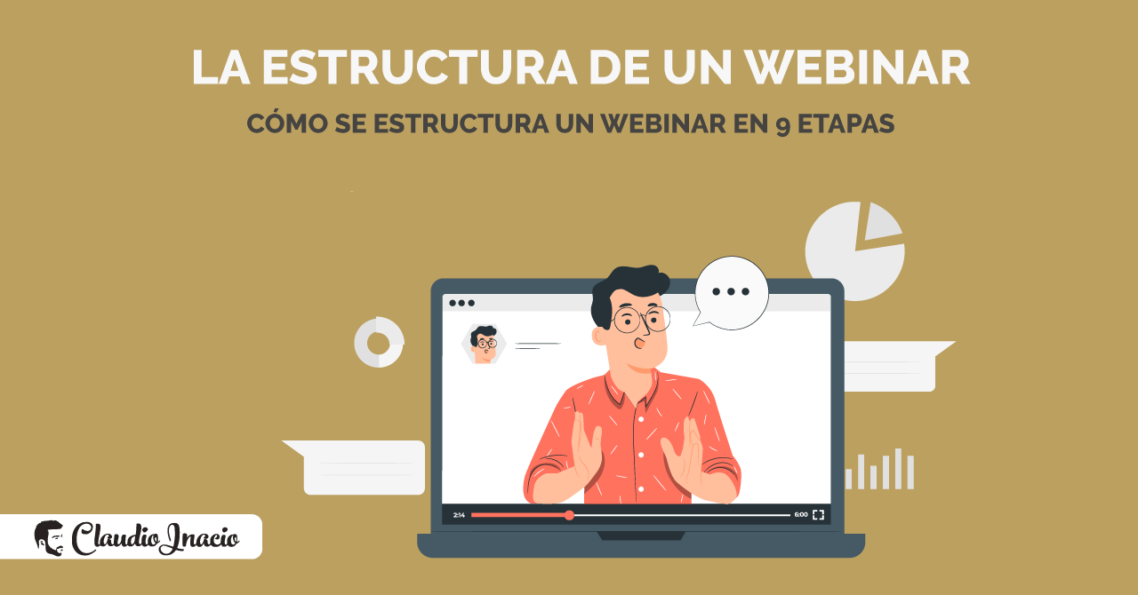 la estructura de un webinar
