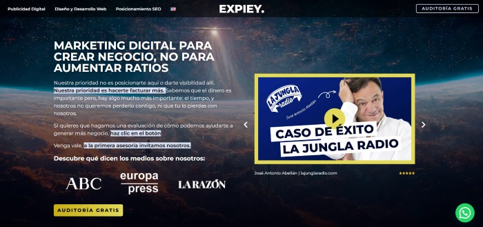 Expiey agencia de marketing digital