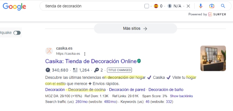 tienda de decoración en cómo hacer publicidad a mi negocio utilizando el SEO