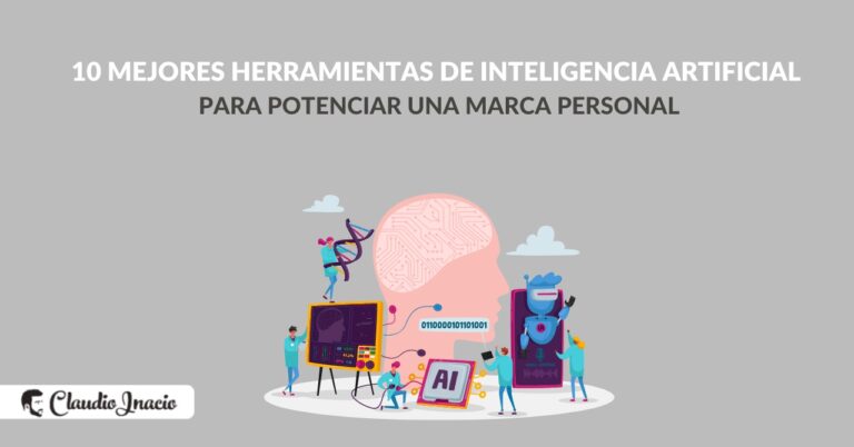 mejores herramientas de inteligencia artificial para marca personal 2024